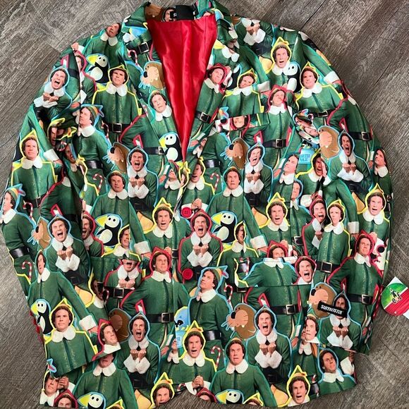 Suitmeister Buddy the Elf Blazer- Size Medium - Picture 1 of 12